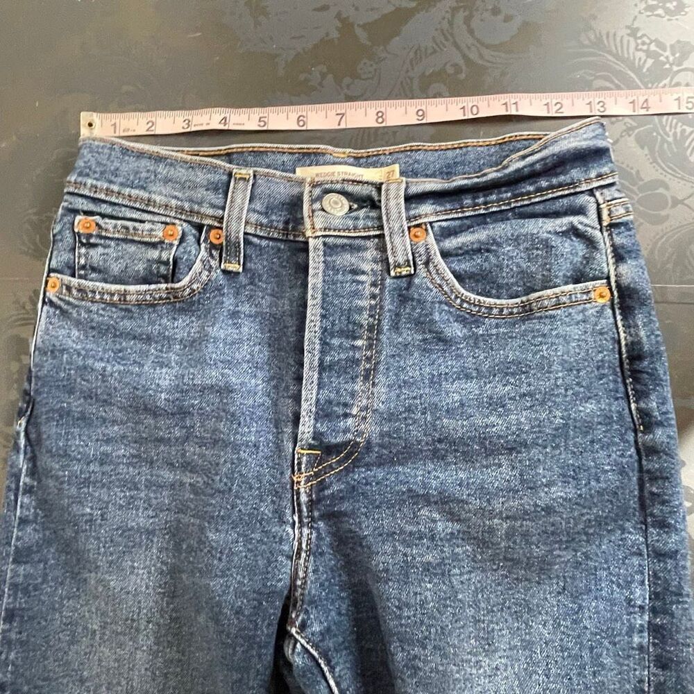 Levi’s Wedgie Straight Jeans Size 27 - Picture 7 of 10